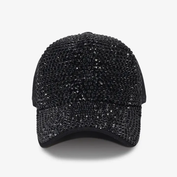 COKK%20Sequin%20Rhinestone%20Baseball%20Cap%20Women%20Snapback%20Hats%20For%20Women's%20Cap%20Adjustable%20Baseball%20Hats%20Bone%20Casquette%20Dad%20Hat%20Female%20-%20Image%202