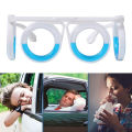 1Pc Anti-Motion Sickness Liquid Glasses Portable Lensless Driving Sickness Goggles Anti-Sickness Glasses For Children Adult. 