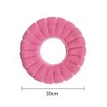 1Pcs Bathroom Toilet Seat Cover Mat Washable  Warmer Bathroom Toilet Cushion With Handle Thicker Soft Knitting Closestool Pad. 
