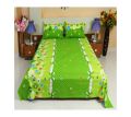 double King Size Bed Sheet Set with Pillow Cover Chador set 7.5×8.25 feet Full Cotton Fabric model B2. 