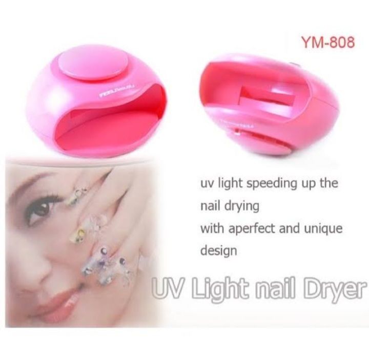 Portable mini UV light nail dryer