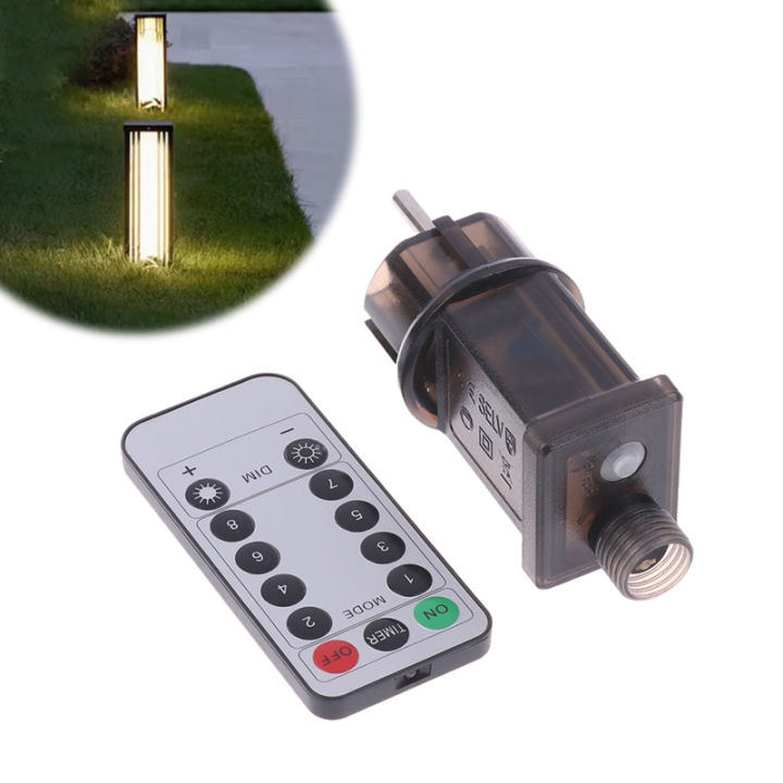 EU Plug AC 220V To 31VDC 6W 8 Functional With Remote Control SELV LED Lamp Driver Switch Adapter IP44 Waterproof Laser Lighting