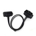 30/60/100CM Flat+Thin As Noodle 16 Pin Socket OBD OBDII 16Pin Male To Female Car Scanner OBD2 Extension Cable Connector. 