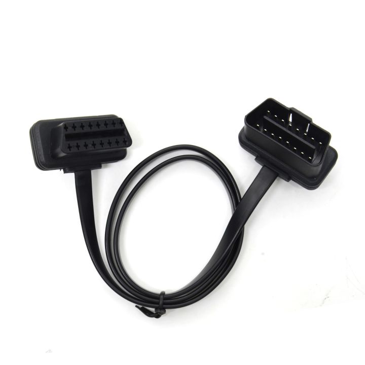 30/60/100CM%20Flat+Thin%20As%20Noodle%2016%20Pin%20Socket%20OBD%20OBDII%2016Pin%20Male%20To%20Female%20Car%20Scanner%20OBD2%20Extension%20Cable%20Connector%20-%20Image%207