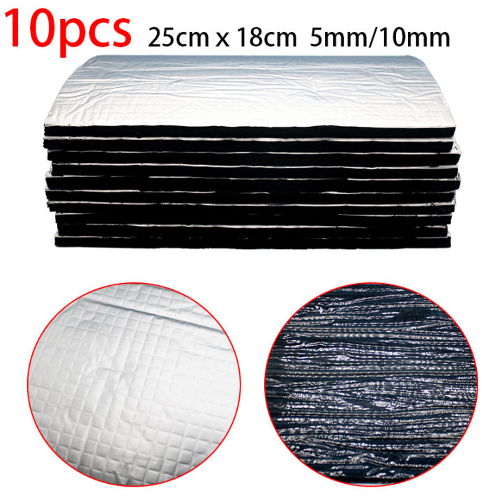 10pcs%205mm%20Car%20Sound%20Deadener%20Heat%20Insulation%20Mat%20for%20Auto%20Van%20Sound%20Proofing%20Deadening%20Insulation%20Mat%20Car%20Hood%20Noise%20Insulator%20-%20Image%205