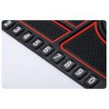 1PC Anti-slip Mat for Car Storage Mat Multi-functional 360 Degree Rotating Navigation Support Instrument Pad Gadget.