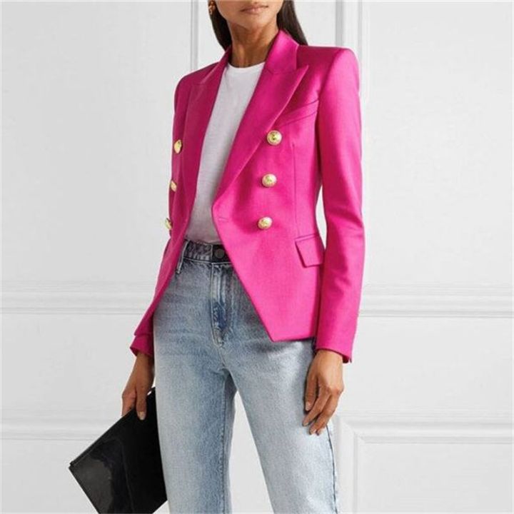 Spring%20Fashion%20New%20Women's%20Elegant%20Suit%20Jacket%20Double%20Breasted%20Lapel%20Long%20Sleeved%20Slim%20Fit%20Versatile%20Office%20Coats%20Blazer%20Women%20-%20Image%202