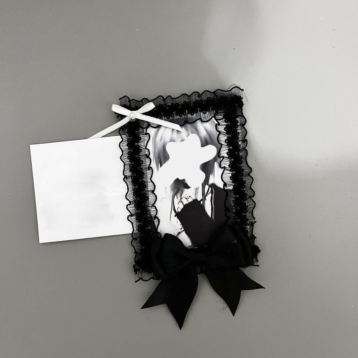 1Pc%20Lace%20Photo%20Card%20Holder,%203inch%20Small%20Cards%20Simple%20Anime%20Cartoon%20Game%20Card%20Holder,%20Fan%20Club%20Idol%20Support%20Collection%20B8%20Small%20Card%20Polaroid%203inch%20Photo%20Display%20Storage%20Card%20Holder,%20Transparent%20Ita%20Bag%20Decoration%20Lolita%20Card%20Holder%20-%20Image%204