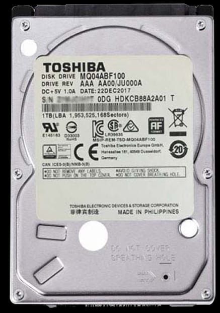 Toshiba laptop hard disk 1 tb