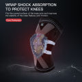 Silicone Spring Full Knee Brace Strap Patella Medial Support Strong Meniscus Compression Protection Sport Pads Running Basket. 