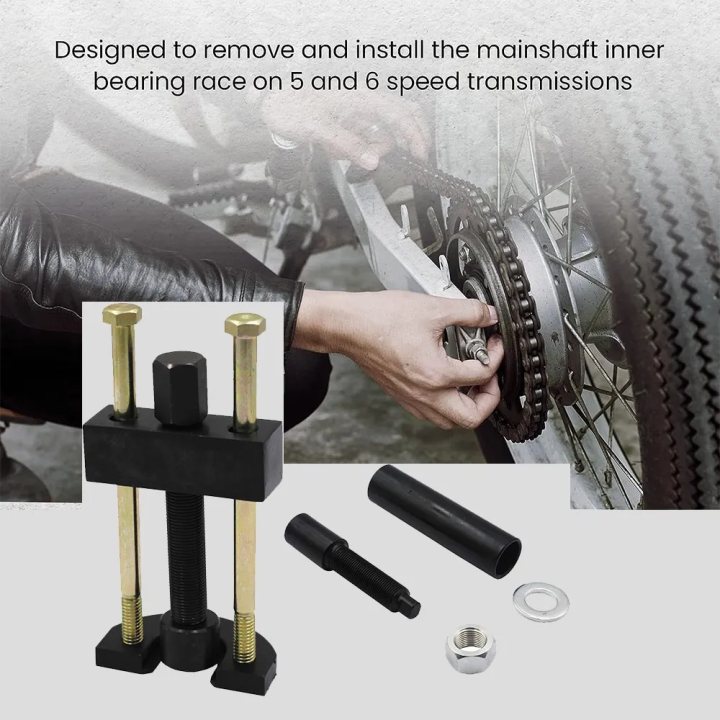 34902-84%20Big%20Twin%20Transmission%20Mainshaft%20Inner%20Bearing%20Race%20Tool%20Installer%20Puller%20For%201984-Present%20Harley%20Davidson%20Aluminium%20-%20Image%203