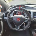 honda civic city carbon fiber steering. 
