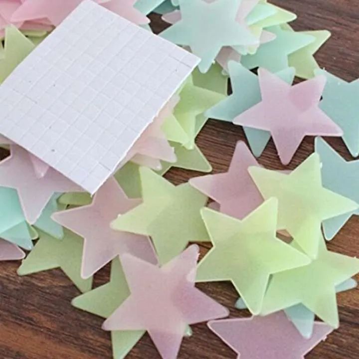 Pack%20of%20100%20-%203D%20Stars%20Glow%20In%20The%20Dark%20Wall%20Stickers%20Luminous%20Fluorescent%20Wall%20Stickers%20For%20Kids%20Baby%20Room%20Bedroom%20Ceiling%20Home%20-%20Image%207
