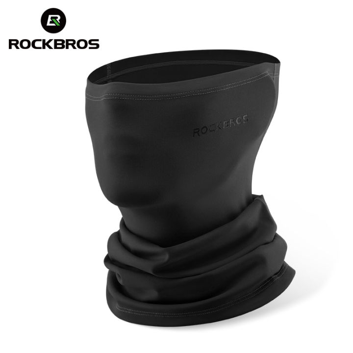 ROCKBROS Cycling Masks Headwear Windproof Autumn/Winter Warmth Face Scarf  Full Coverage Extended Design Fleece Lining Mask