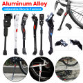Bike Kickstand Adjustable Kick Stand Aluminium Alloy MTB Road Bike Parking Rack Support for 16inch 24inch 26inch Mountain Bike. 
