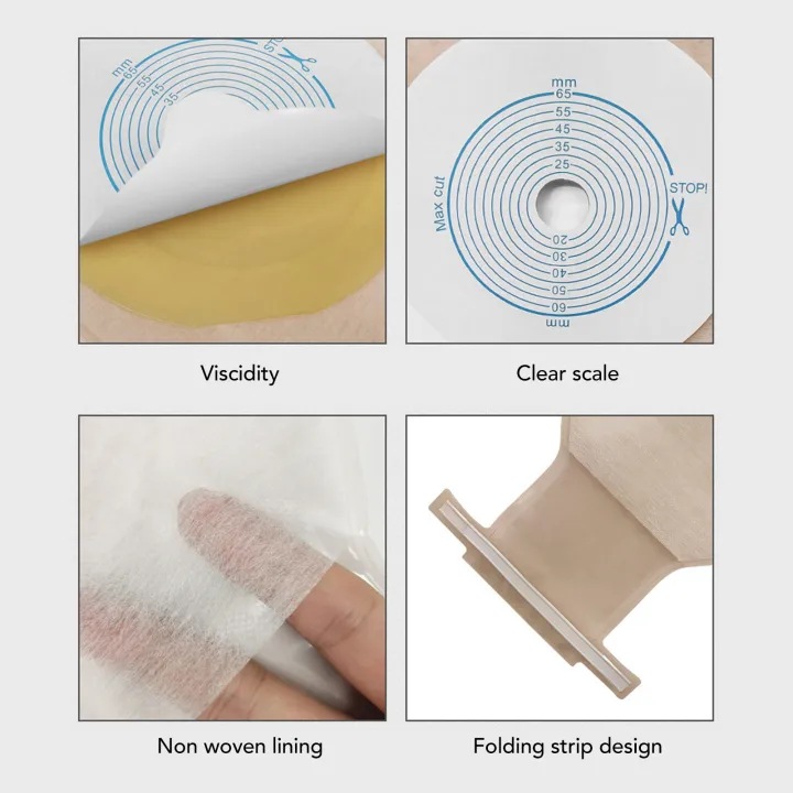 10Pcs%20Colostomy%20Bags%20Disposable%20Adhesive%20One%20Piece%20Drainable%20Ostomy%20Pouch%20Supplies%20for%20Ileostomy%20One%20Piece%20Colostomy%20Bags%20-%20Image%205
