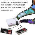 Mini TV Handheld Family Recreation Video Game Console AV Output Retro Built-in 620 Classic Games Dual Gamepad Gaming Player. 