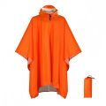 Hooded Rain Poncho for Adults Waterproof Lightweight Rain Coat for Men Women Reusable Rain Jacket for Emergency Outdoor. 