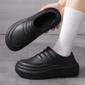 Chef's Shoes, Men's Bags, Heel, Waterproof Slippers, Kitchen Use, One-piece Rain Boots, Anti-slip Safety Shoes for Work. 