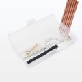 Muji pencil case Muji stationery box large size pen case. 