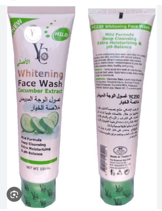 YC%20Cucumber%20Extract%20Whitening%20Face%20Wash%20-%20100ml%20-%20Image%203