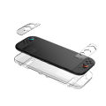 Switch 2 Crystal Armor Case | PC-TPU Split Shield with 8H Hardness for Console & Detached Joy-Cons. 