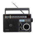 RETEKESS TR618 AM FM SW Portable Radio with Digital MP3 Player Support Micro SD and USB Loud Volume Big Speaker for Home Elder. 