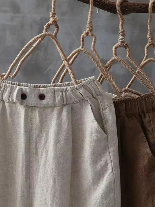 Fashion%20Cotton%20Linen%20Women%20Pants%20Casual%20High%20Waisted%20Thin%20Pants%20Elegant%20Loose%20Long%20Harun%20Pant%20Plus%20Size%20Women's%20Clothing%205565%20-%20Image%205