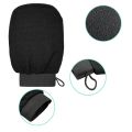 Exfoliating Mitt bath gloves, shower scrubber, body scrubbing, cleaning body -1pics. 
