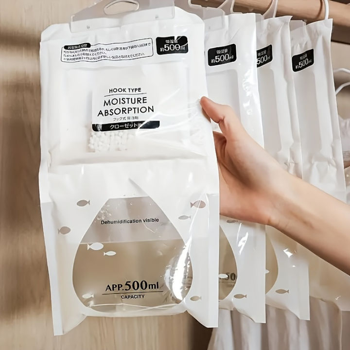 Reusable Moisture Absorber Bag Deodorizer for Closet Wardrobe Clothes No Electricity Needed Home Humidity Control Anti Mold Safe