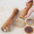 Wooden Pepper Grinder Manual Pepper Mill | Handheld Pepper Crusher for Kitchen. 