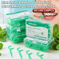 RIMI SMILE 50/100/150Pcs Ultra Fine Mint Dental Floss Sticks Portable Box Easy Carry Teeth Cleaner For Daily Life Travel. 