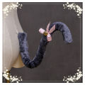 Cute Cat Tail Cosplay Anime Kawaii Animal Halloween Party Costumes Accessories Kitten Xmas Lady Maid Tail Girl Friends . 