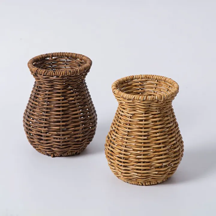 Handwoven%20Plastic%20Rattan%20Flower%20Vase%20For%20Dried%20Flowers%20Creative%20Household%20Decoration%20Centerpiece%20Office%20Effect%20Chic%20Flower%20Pot%20-%20Image%204
