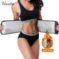 Vensslim Women Waist Trainer Belt with Pocket free adjustable Belly Trimmer Sauna Sweat Body Shaper Workout Girdle Shapewear.