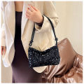 Zk_shoping women bag fashion cute tote shoulder bag shiny party evening clutch shoulder bag women handbag. 