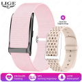 LIGE Smart Watch Heart Rate Blood Pressure Monitor Pedometer Sports Fitness Tracker Electronic Bracelet Men Women Smartwatch Man. 
