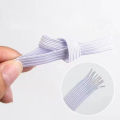 White/Black Flat Elastic Bands Elastic Band Cloth Garment Elastic Tape For DIY Sewing Stretch Rope Acces 3/4/5/6/8/10MM.