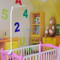 Adjustable Mosquito Net Stand Holder Clip-on Baby Bed Mosquito Net Mounting Support Ring Rack Stand Set. 