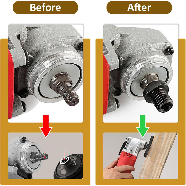 Angle%20Grinder%20Attachment%20Adapter,M10%20to%20M14/M16,Black%20Quick%20Change%20Polisher%20Interface%20Connector%20Practical%20Thread%20Converter%20-%20Image%202