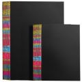 20pcs 16/32K Black Scratch Paper DIY Creative Painting Scraping Paper with Bamboo Stick Colorful Drawing Paper Art Painting Kit. 