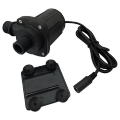 High Pressure Pump with Governor 1/2" Ceramic Pump 3000L/H 8M Head, DC 12V 24V Submersible Brushless Pump with EU Adapter.