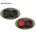 100x80mm Oval Soft Foam Ear Pads Cushion EarPads for Many Other Large Over Ear for ATH for AKG for Sennheiser Headphones. 