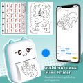 Portable Wireless Mini Thermal Printer - Multi-Function, Cute Design, Print Worksheets, Labels, Photos & Text, for Travel, Home. 