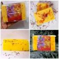 Handmade Saffron Goat Milk Soap – Jafran Saban, 100g | Natural Saffron Soap for Radiant Skin. 