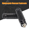 Motorbike Rear Footpegs Universal CNC Pedal of the Rear Seat Motorcycle Rearset Footrests Foot Rests Thread Rear Set Pedals.