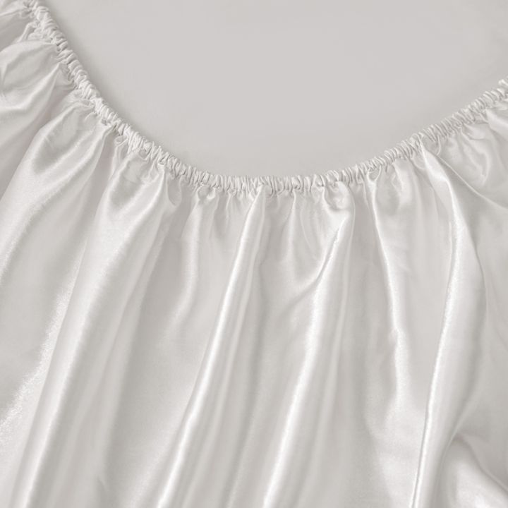 Satin%20Rayon%20Fitted%20Sheet%20Solid%20Color%20Mattress%20Cover%20With%20Elastic%20Band%20Bed%20Sheet%20High-End%20Home%20Hotel%20Bedding%20Fit%20Sheet%20-%20Image%205