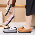 Women Cotton Boots for Outdoor Casual Thickened Women Boots Cozy Warm Plush Snow Boots Classic Fashion Non-Slips Female Boot. 