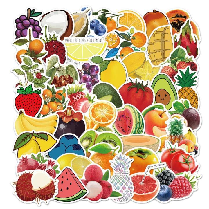 50PCS%20Vivid%20Fruit%20&%20Vegetables(Grape%20Cherry%20Carrot%20Broccoli)%20Stickers%20Pack%20,Waterproof%20Vinyl%20Stickers%20for%20Laptop%20phone%20-%20Image%207