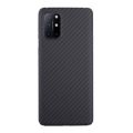 Oneplus 8T and for Oneplus 9R Carbon Fiber Brush Mark Slim Anti FingerPrint Tpu Case Back Cover. 